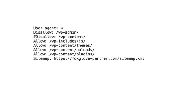 directives fichier robots txt